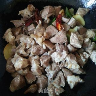 香辣牛肉的做法步骤：6
