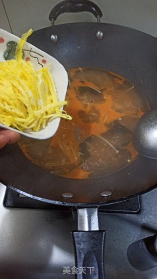 番茄扇贝汤的做法步骤:10