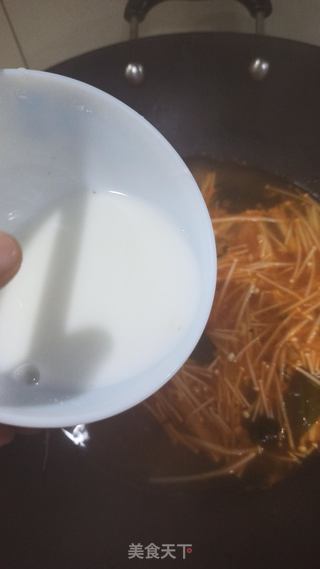 番茄扇贝汤的做法步骤:9