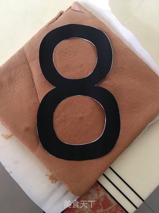 数字蛋糕的做法步骤：8
