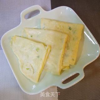 葱花鸡蛋饼的做法步骤:9