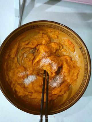 南瓜糖三角的做法步骤:3