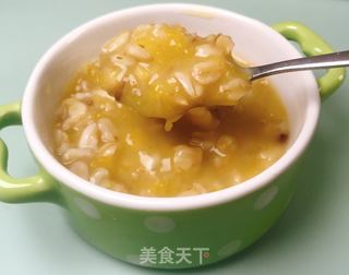 8-12月宝宝辅食南瓜燕麦粥的做法步骤：8