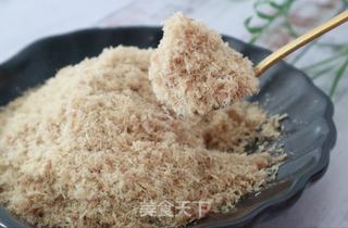 10月龄以上宝宝辅食原味猪肉松的做法步骤:10