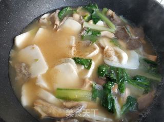 鸡肉杂蔬年糕汤的做法步骤:12