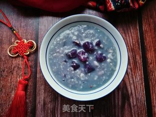 紫薯燕麦粥的做法步骤:9