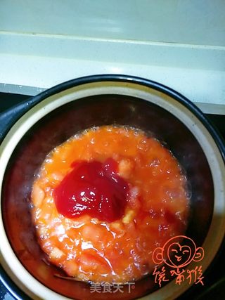 番茄砂锅土豆粉的做法步骤:5
