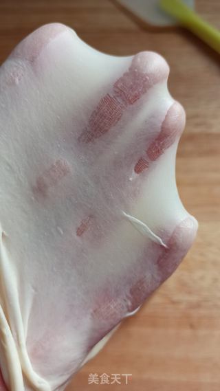 圣诞花环面包的做法步骤:3
