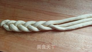 圣诞花环面包的做法步骤:6