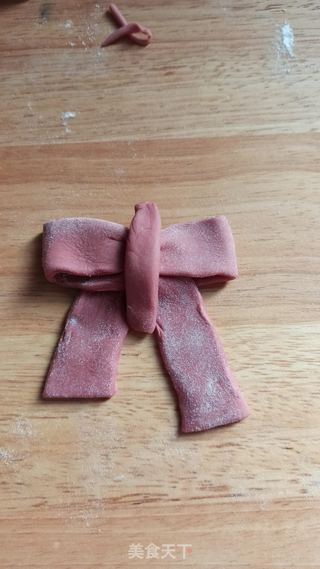 圣诞花环面包的做法步骤:11