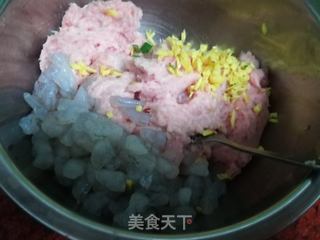 白萝卜虾仁馅饺子的做法步骤:6