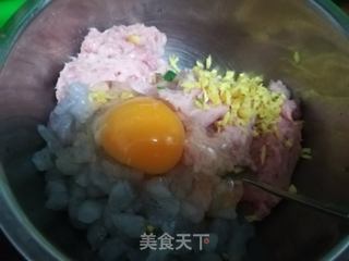 白萝卜虾仁馅饺子的做法步骤:7