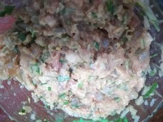 白萝卜虾仁馅饺子的做法步骤:9
