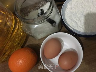 石榴香橙松饼的做法步骤：1