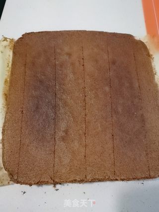 麋鹿蛋糕卷的做法步骤:17