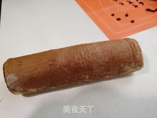 麋鹿蛋糕卷的做法步骤:18