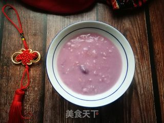 紫薯燕麦粥的做法步骤:11