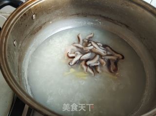 香菇鸡丝粥的做法步骤:9