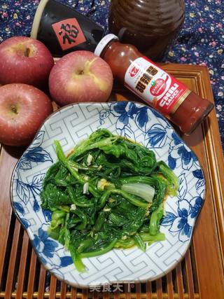 拌茼蒿菜的做法步骤：9