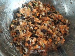 香菇鸡肉黄金饺的做法步骤:14