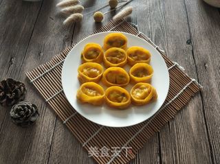 香菇鸡肉黄金饺的做法步骤:25