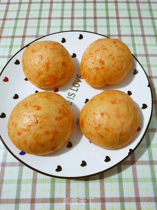 胡萝卜馒头的做法步骤:7
