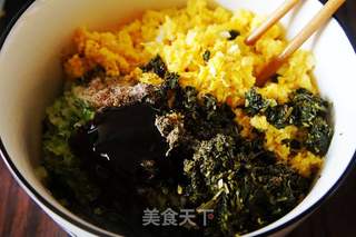 刺五加叶馅水饺的做法步骤:5