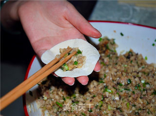 莲藕猪肉馅饺子的做法步骤:10