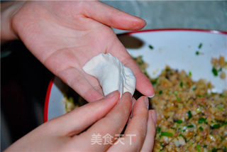 莲藕猪肉馅饺子的做法步骤:13