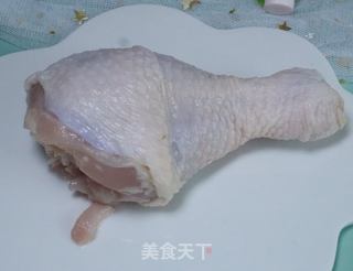 【香菇鸡肉米糊】6-8月龄宝宝辅食的做法步骤：1