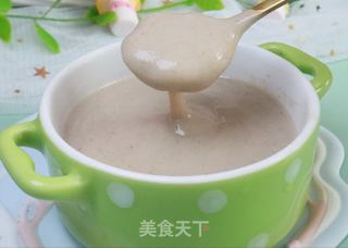 【香菇鸡肉米糊】6-8月龄宝宝辅食的做法步骤：9