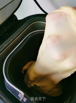 麋鹿花环面包的做法步骤:5