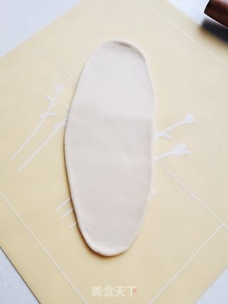 麋鹿花环面包的做法步骤:8