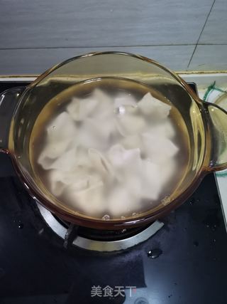 白菜肉馅馄饨的做法步骤:6