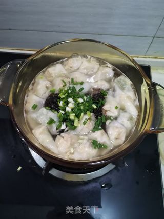 白菜肉馅馄饨的做法步骤:9