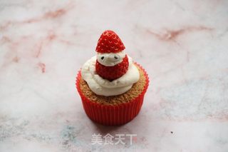 咖啡味圣诞cupcake的做法步骤：16