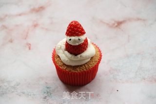 咖啡味圣诞cupcake的做法步骤:16