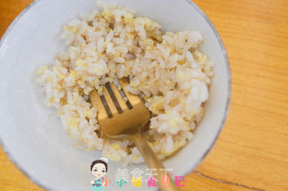 12个月以上辅食紫薯奶酪谷物米饼的做法步骤:5