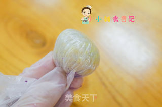 12个月以上辅食紫薯奶酪谷物米饼的做法步骤:8