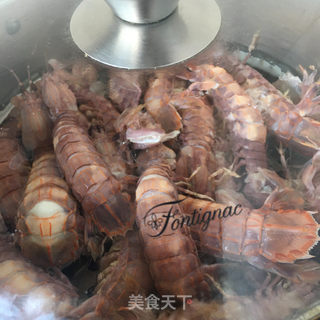 清蒸皮皮虾的做法步骤：5