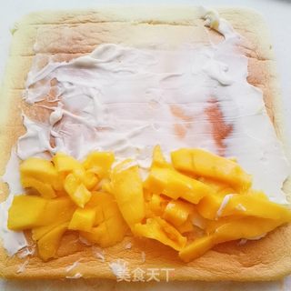 圣诞树蛋糕卷的做法步骤:16