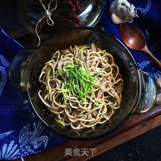 黄瓜丝拌饸饹的做法步骤：9