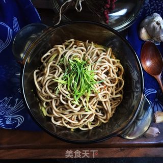 黄瓜丝拌饸饹的做法步骤：10