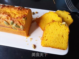 南瓜磅蛋糕的做法步骤:14