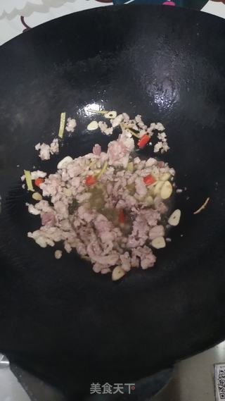 家常肉末豆腐的做法步骤:2