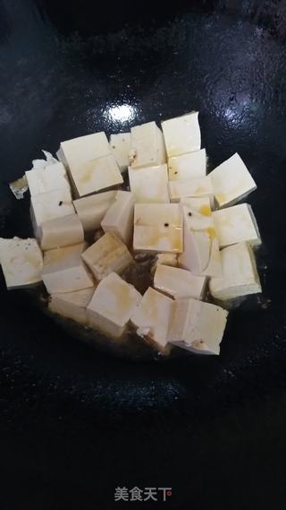 家常肉末豆腐的做法步骤:4