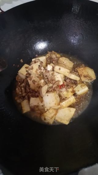 家常肉末豆腐的做法步骤:6