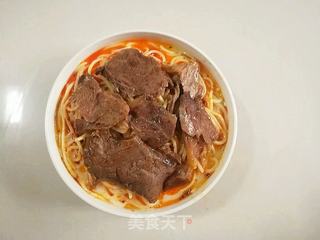 藤椒牛肉面的做法步骤:9