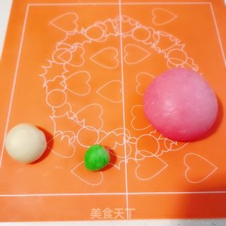 圣诞袜子馒头的做法步骤:5