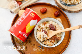 不甜的八宝饭的做法步骤:5